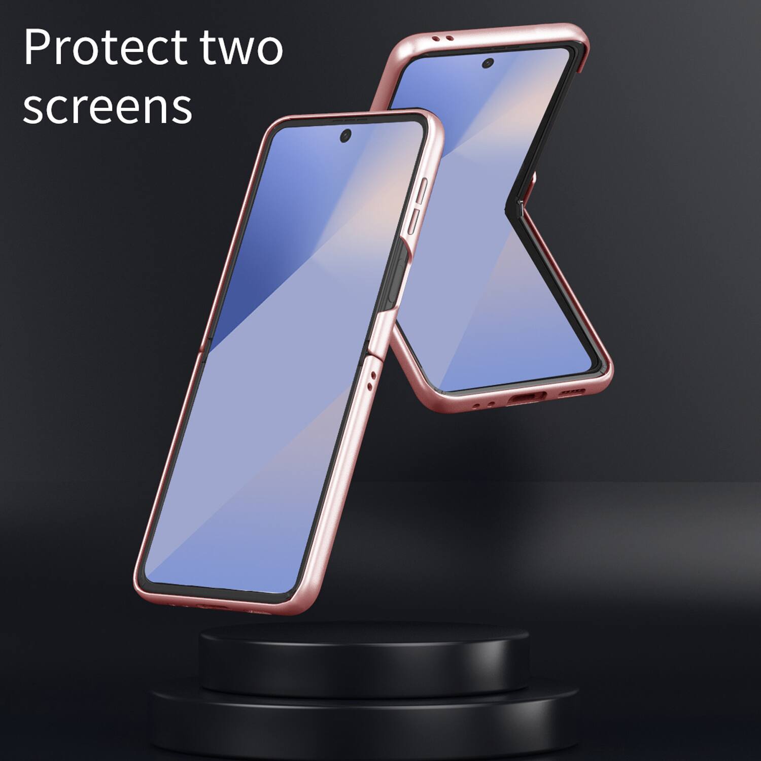 Protect two screens