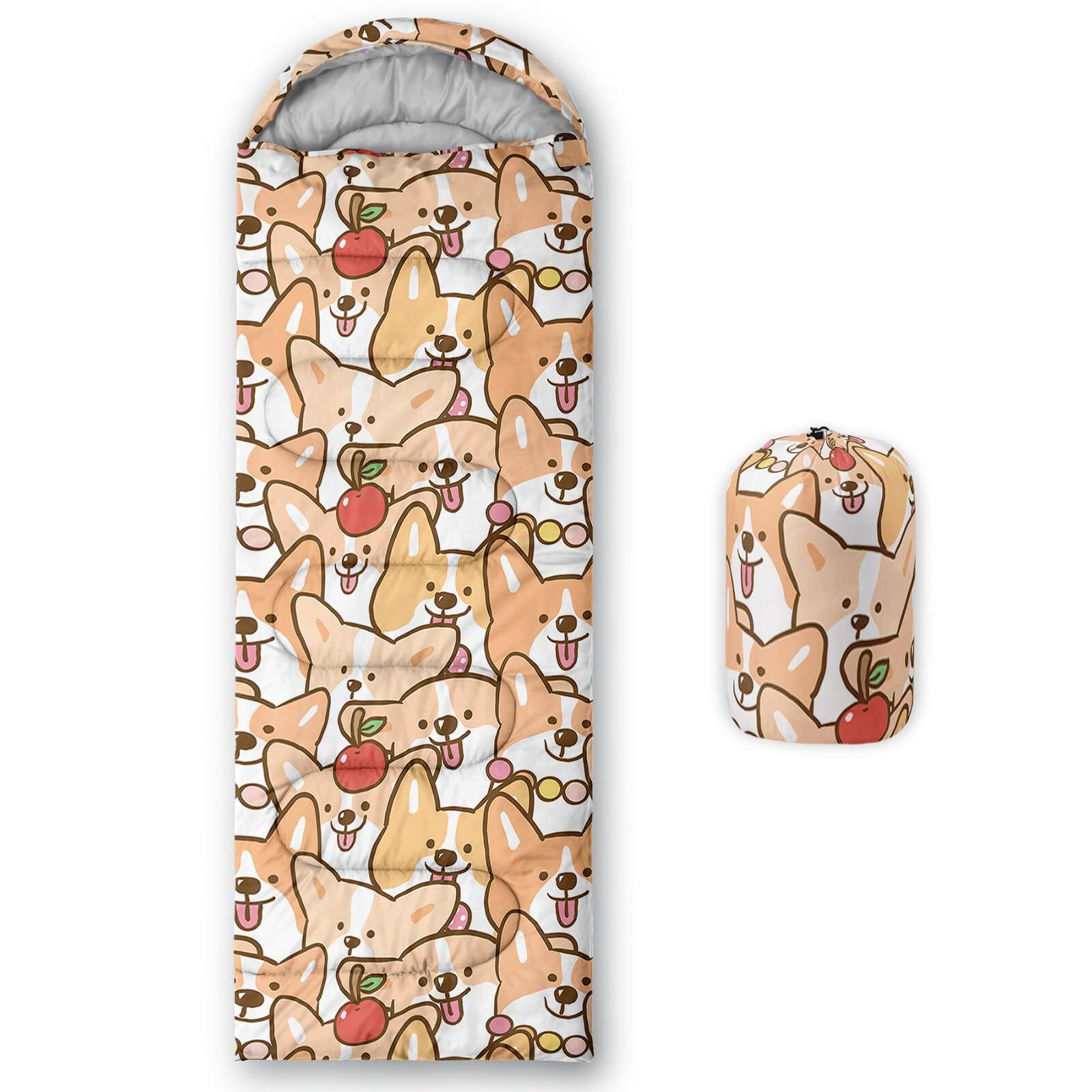 Cute Cartoon Corgi Puppy 6 Standard