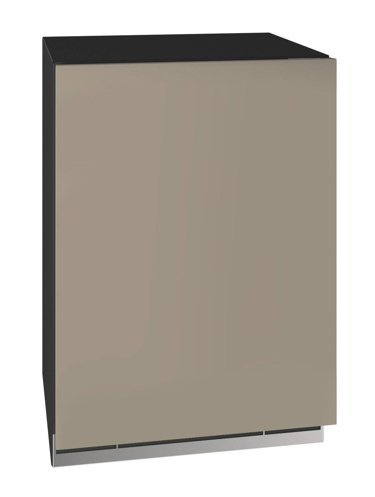 Angle. U-Line - 24"W. 5.1 Cu.Ft. Built-In Dual-Zone Wine Ref.-Panel Ready - Panel Ready.