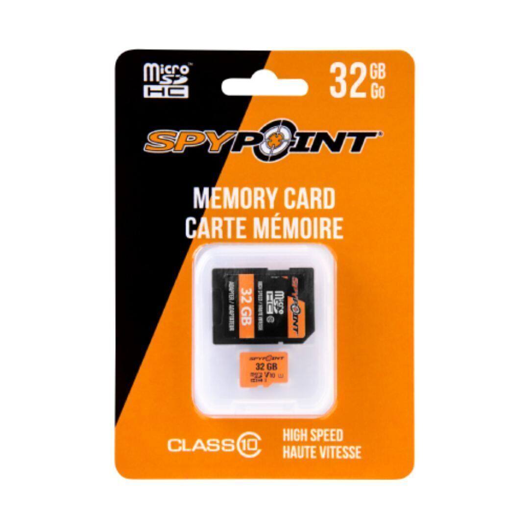 Micro SDHC SPYPOINT MEMORY CARD CARTE MEMOIRE 32 GB Go CLASS 10 HIGH SPEED HAUTE VITESSE