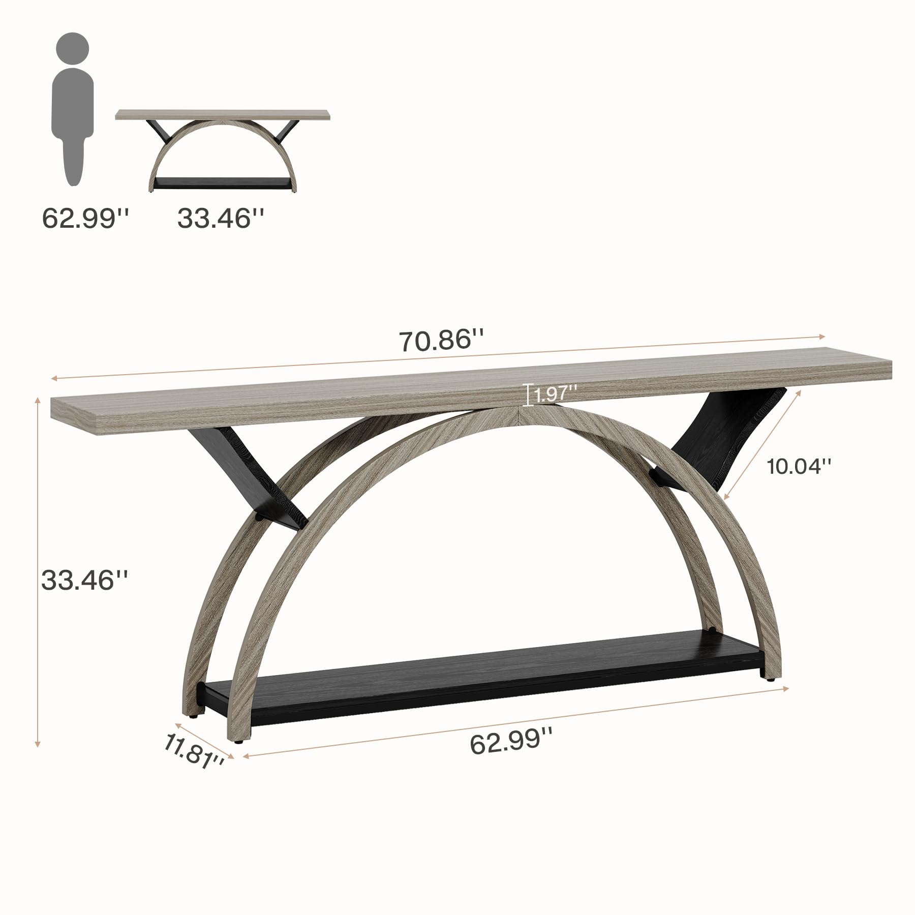 62.99"  
33.46"  
70.86"  
1.97"  
10.04"  
33.46"  
11.81"  
62.99"