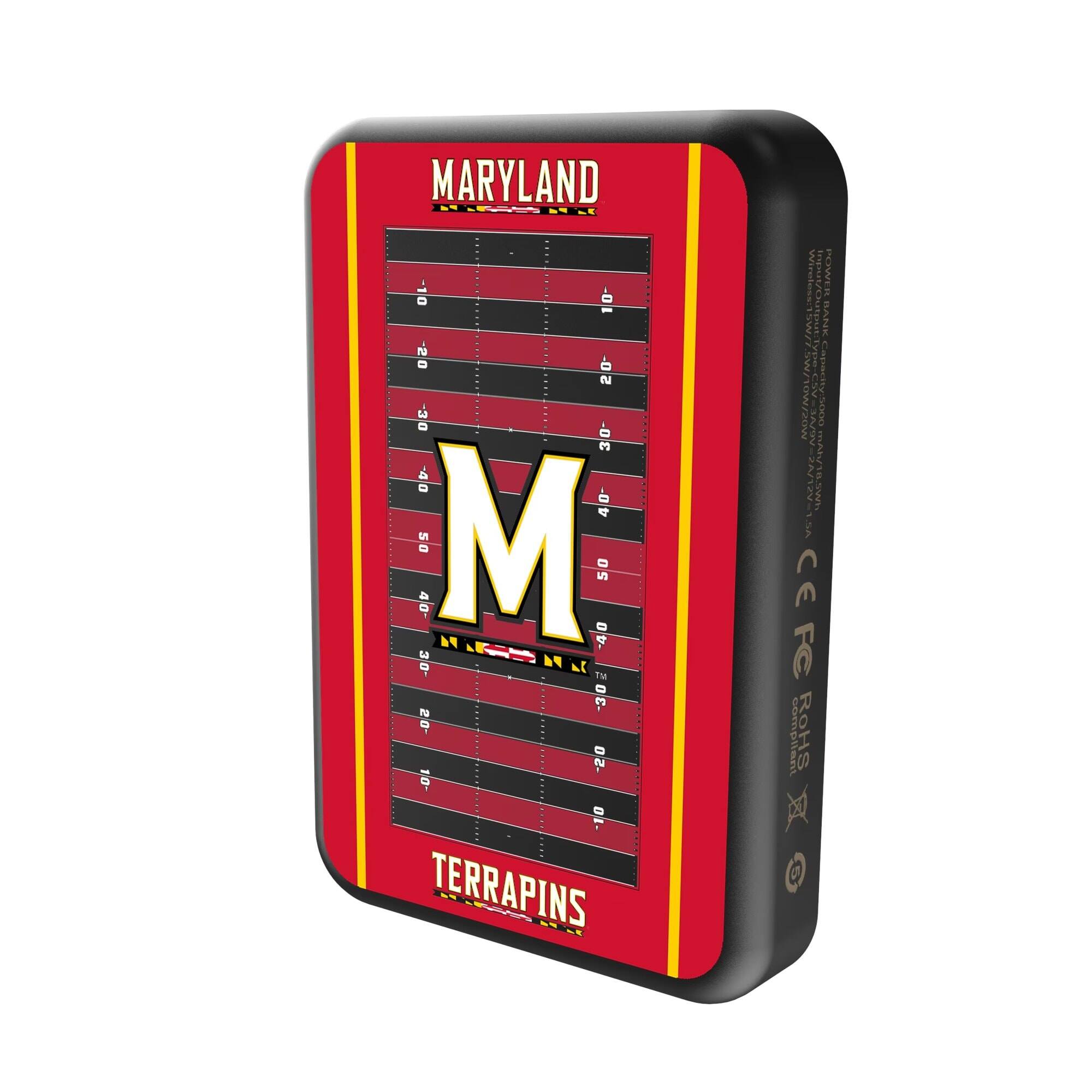 MARYLAND  
-10 10 0- 20 DE- 30- : 40 : 50 M -40 50 30 HGN 1 -30 20 -20 10 01-  
TERRAPINS  
PEVWER Wireless/1ow/7 pu/ook BANK 12 C wnoW/2N dCn MA CAAUEO OO | ecnuuea ALIVE : - SA CE FC compliant RoHS X