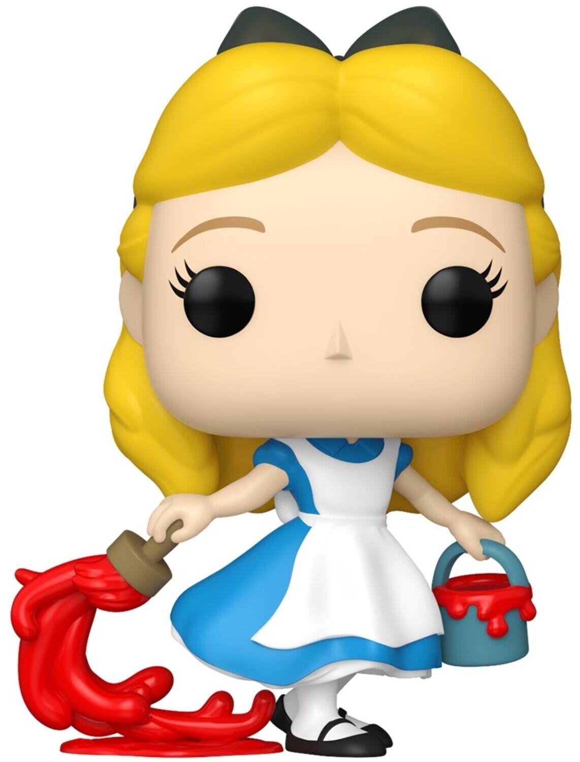 Funko POP! Disney: Alice in Wonderland - Alice with Paint - COLLECTIBLES
