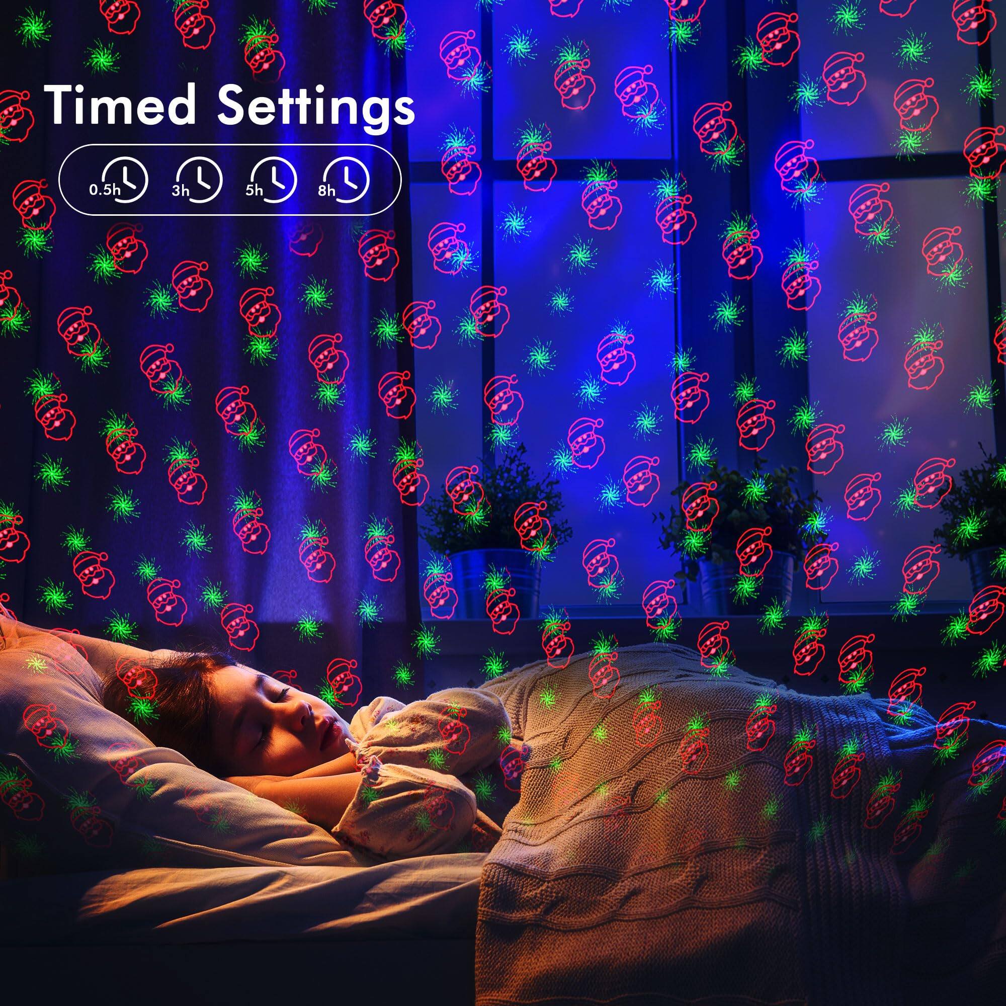 Timed Settings  
0.5h 3h 5h 8h