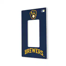 Keyscaper - Solid Single Rocker Light Switch Plate - Multicolor