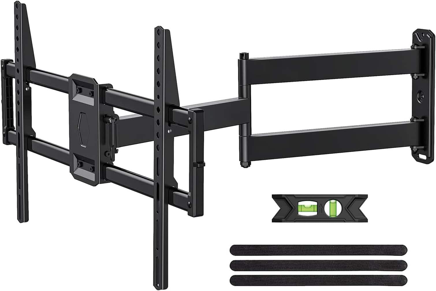 FINEAK - Corner TV Wall Mount Long Arm TV Mount Bracket for 37-84 Inch TVs - Black