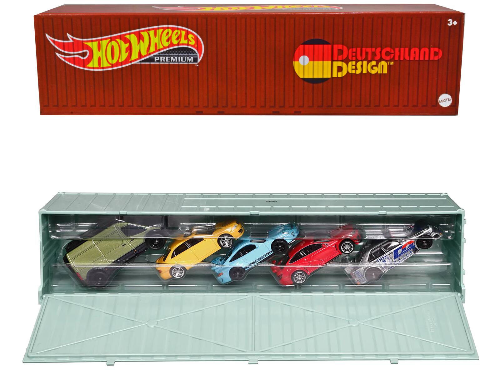 - Hot Wheels Premium
- Deutschland Design
- 3+
- Mattel