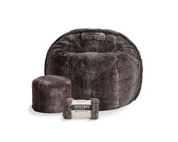 Lovesac - Moviesac Bundle - Grizzly Phur - Front_Zoom