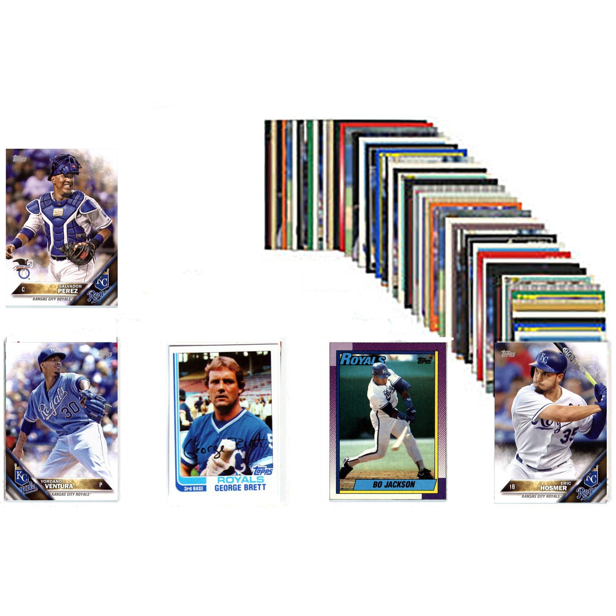 C&I Collectibles - Kansas City Royals Trading Card 50-Count Set - Multicolor price history on PriceWatchPro
