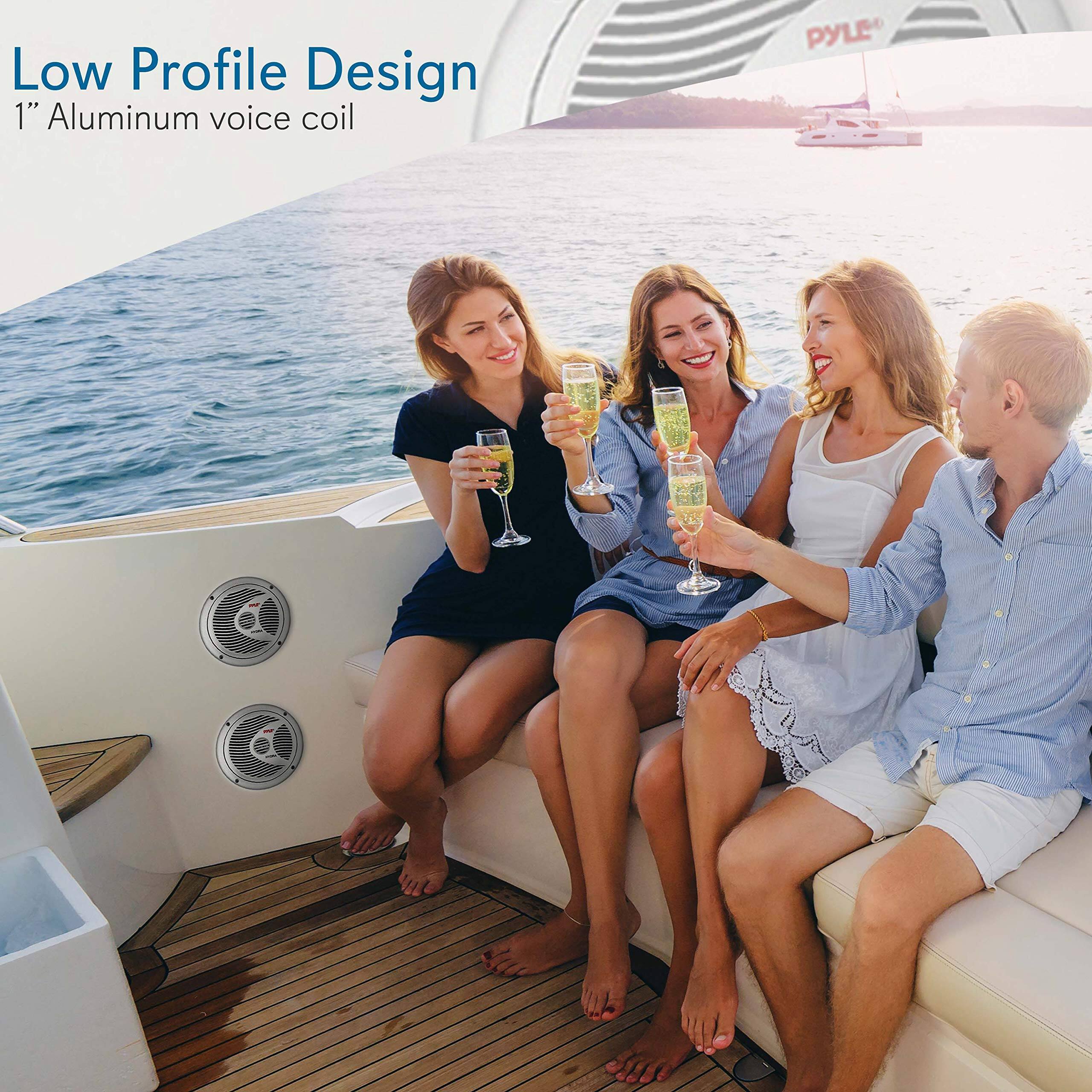 Low Profile Design  
1" Aluminum voice coil