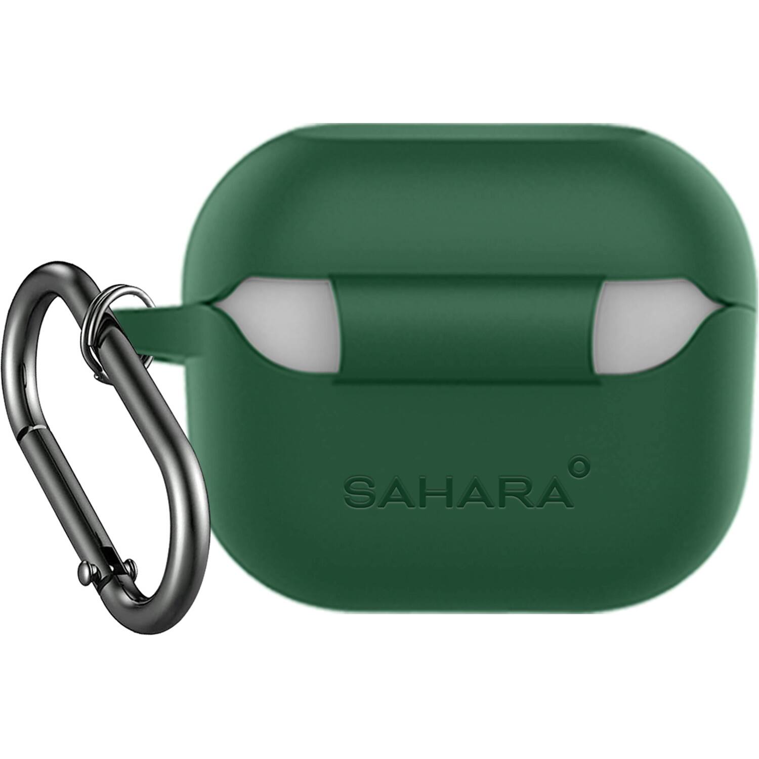 Alt View 11. SaharaCase - Venture Series Silicone Case for Samsung Galaxy Buds3, Buds3 Pro and Buds3 FE Headphones - Cactus Green.