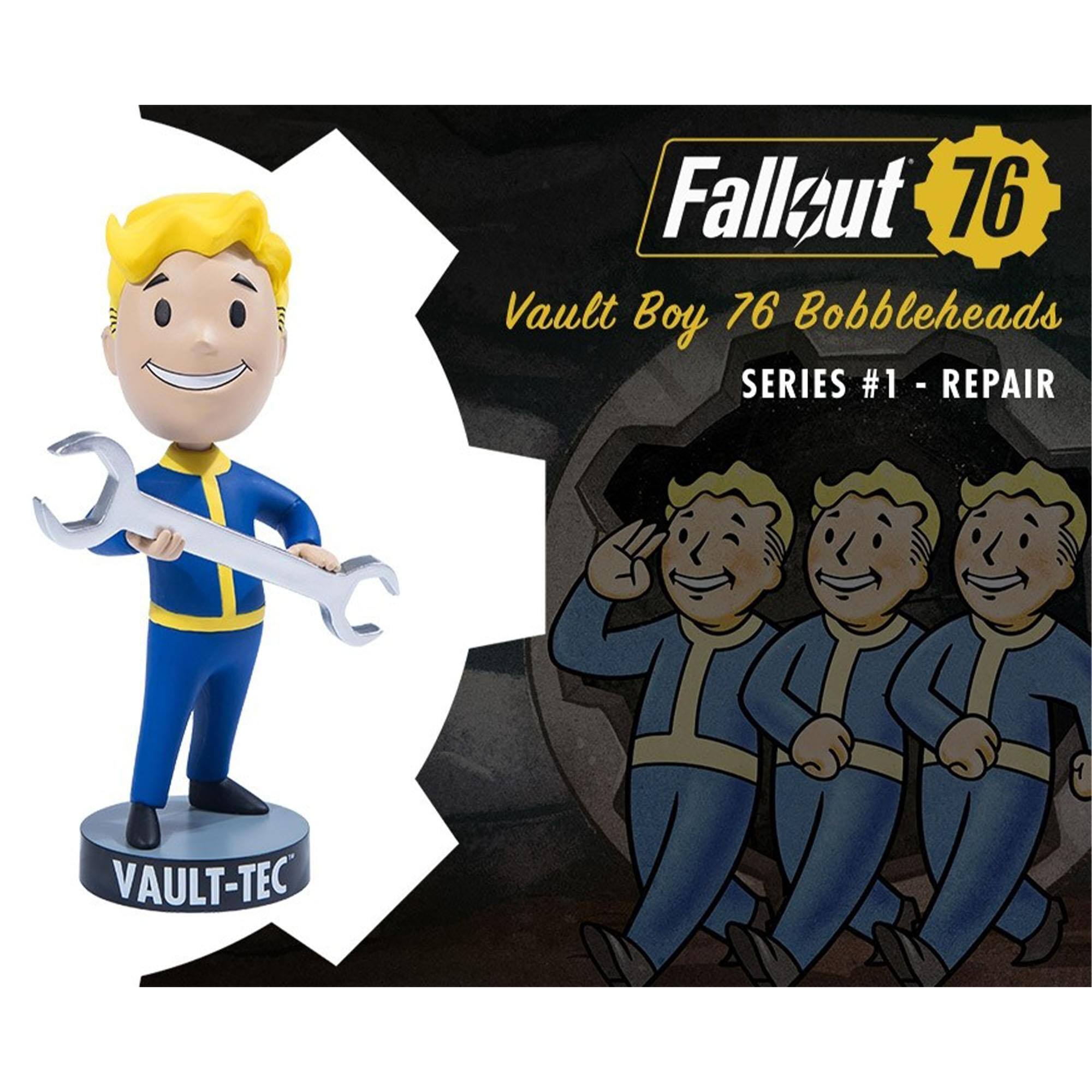 Fallout 76 Vault Boy 76 Bobbleheads SERIES #1 - REPAIR - VAULT-TEC