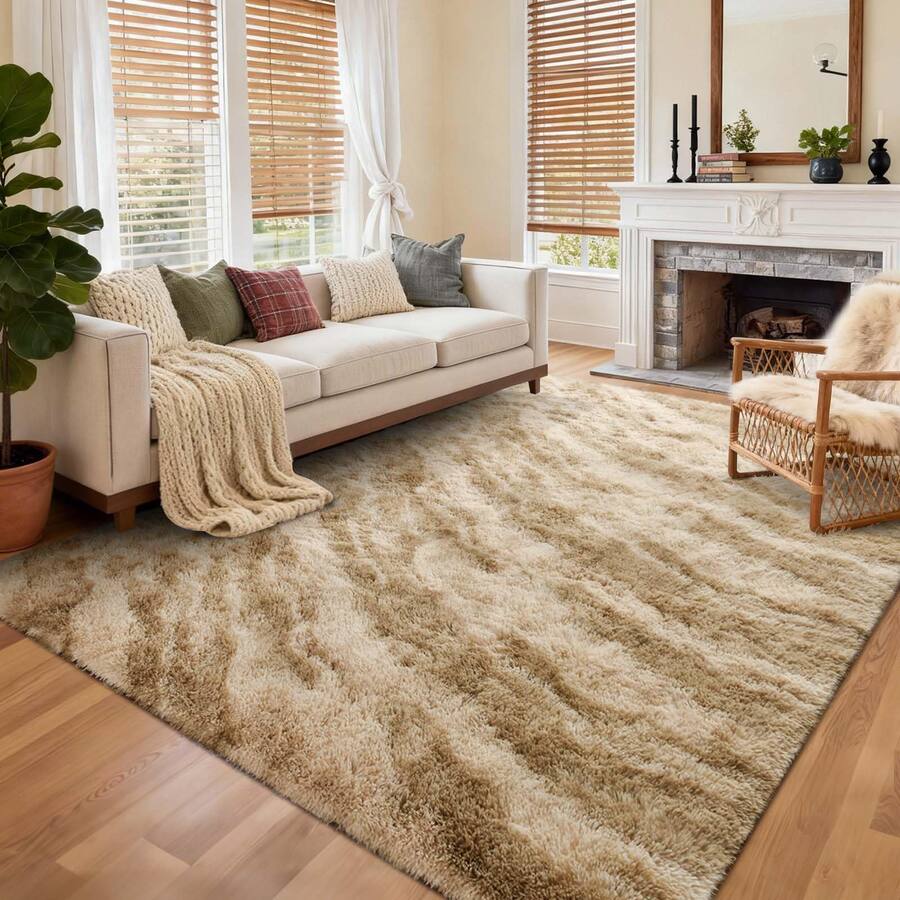 Large Shag Rug Stylel Star 6x9 Large Shag Rugs Living Room Decor Tie Dyed Ultra Soft ...