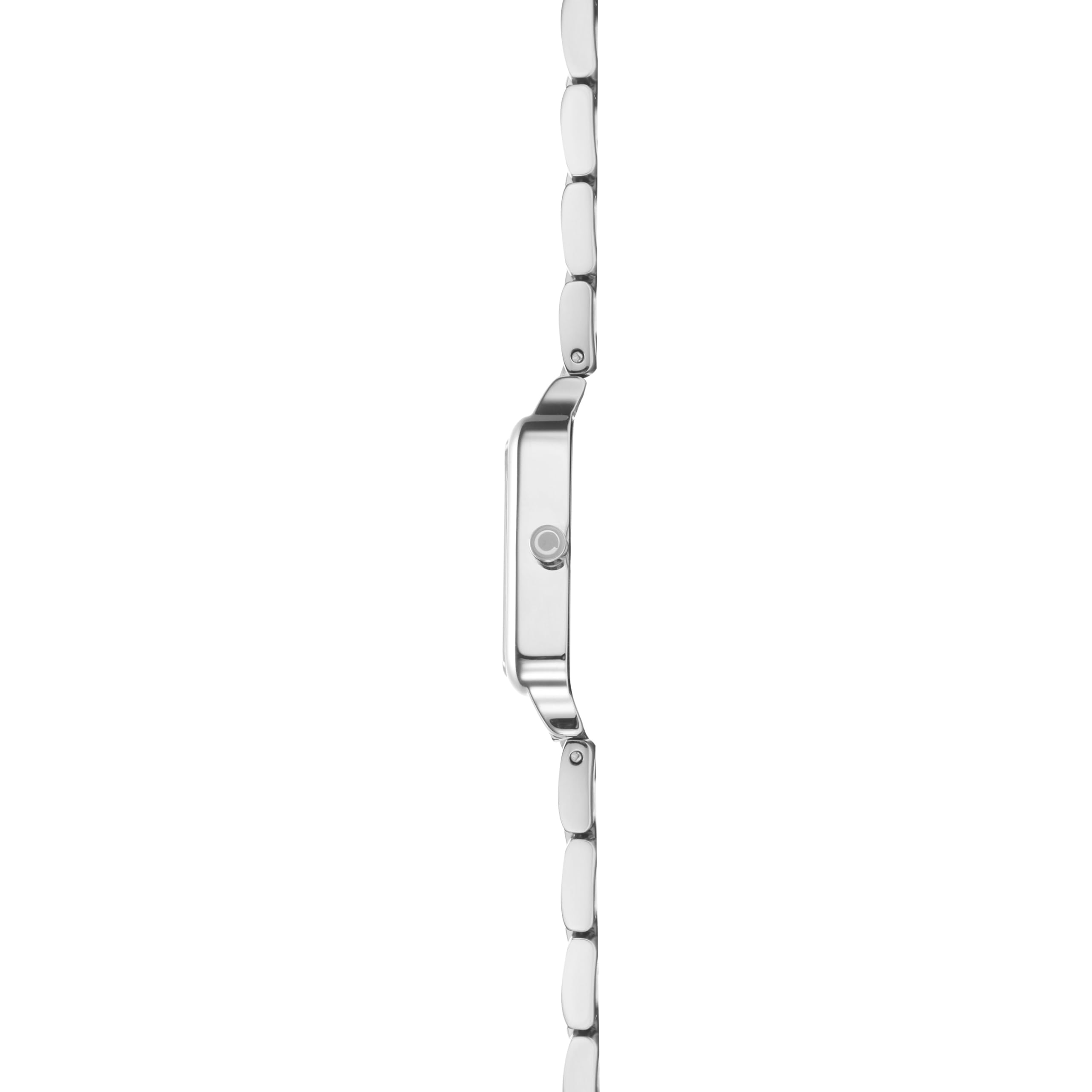 Left. Obaku - Obaku Adamas Steel Women’s Watch, Stainless Steel Mesh Bracelet, 22.5mm Case – White Mother of Pearl Dial - Mother of Pearl White.