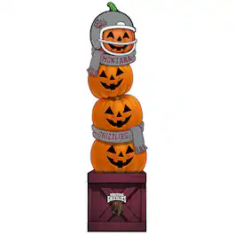 Fan Creations - Montana Grizzlies 31" Stacked Pumpkin Leaner - Multicolor