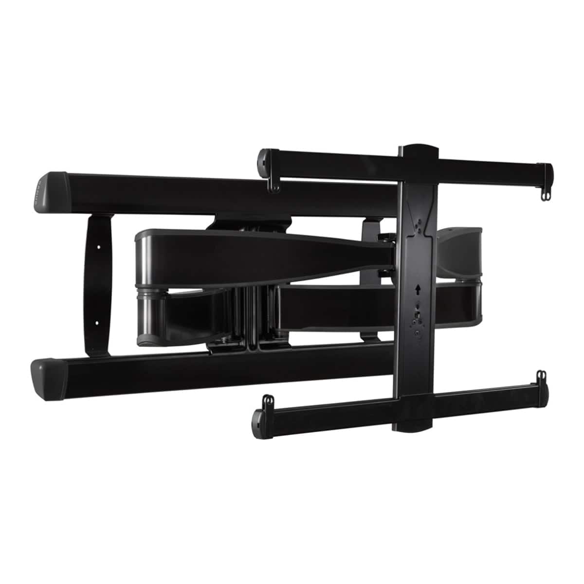 Front. Sanus - VLF728 Large Full Motion TV Mount for 42" - 90" TV - Black.