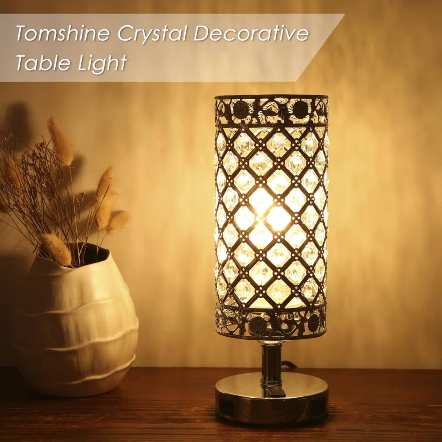 Tomshine Crystal Decorative Table Light
