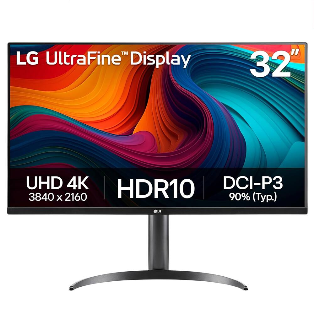 LG UltraFine™ Display  
32"  
UHD 4K HDR10 DCI-P3 3840 x 2160 90% (Typ.)