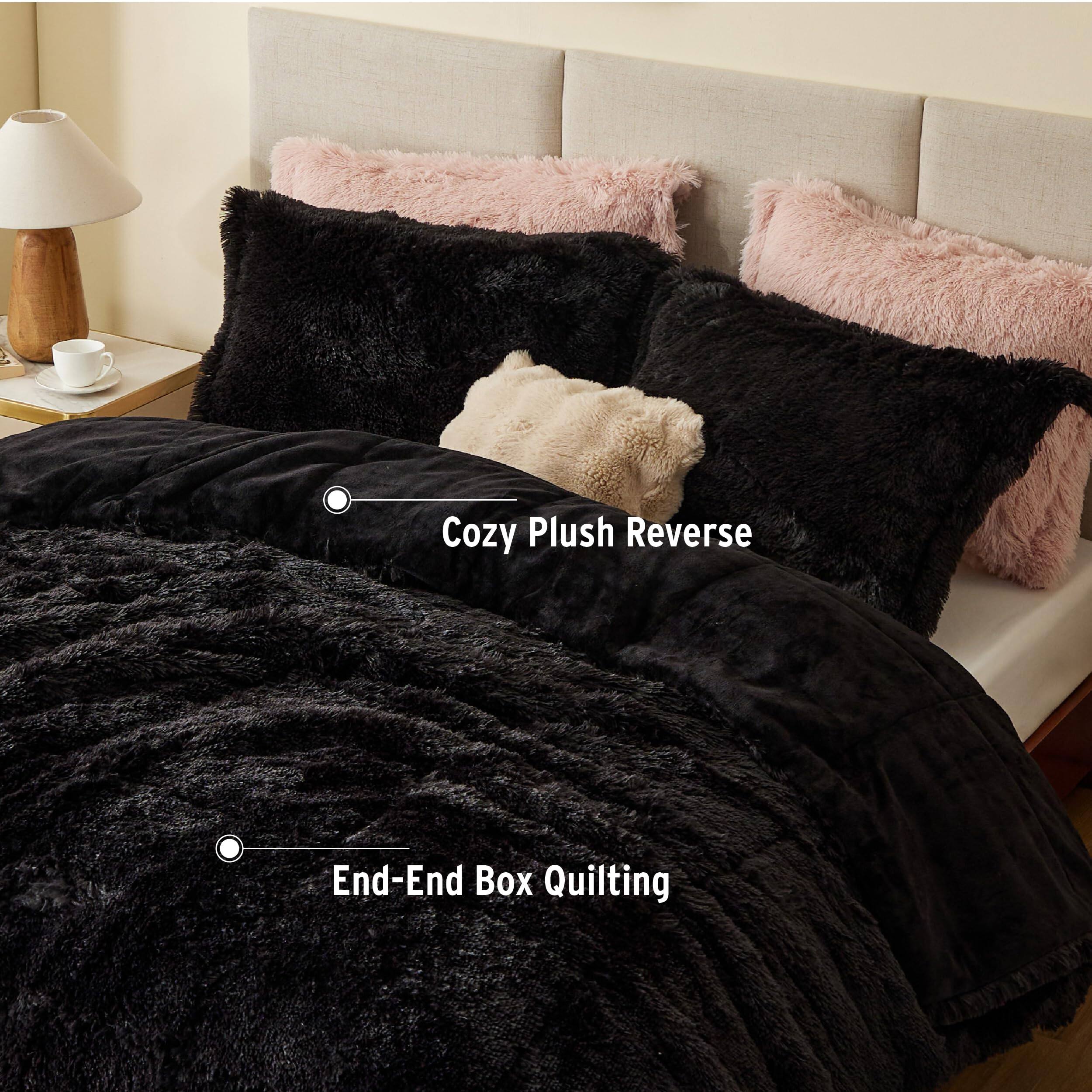 Cozy Plush Reverse  
End-End Box Quilting