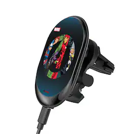 Keyscaper - Marvel Grid Wireless Mag Car Charger - Avengers