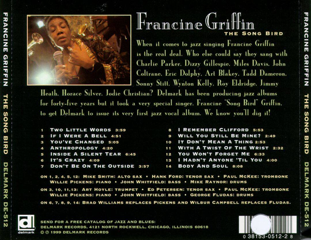 Back. The Song Bird [CD].