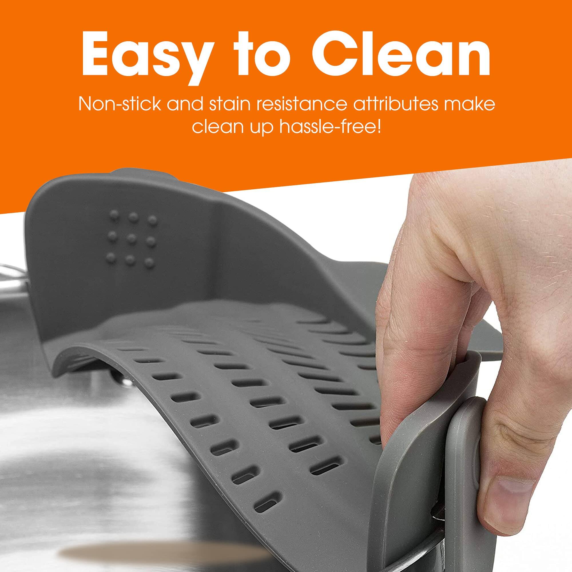 Easy to Clean  
Non-stick and stain resistance attributes make clean up hassle-free!