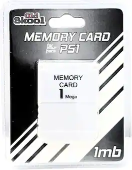 Old Skool - Memory Card for PS1
