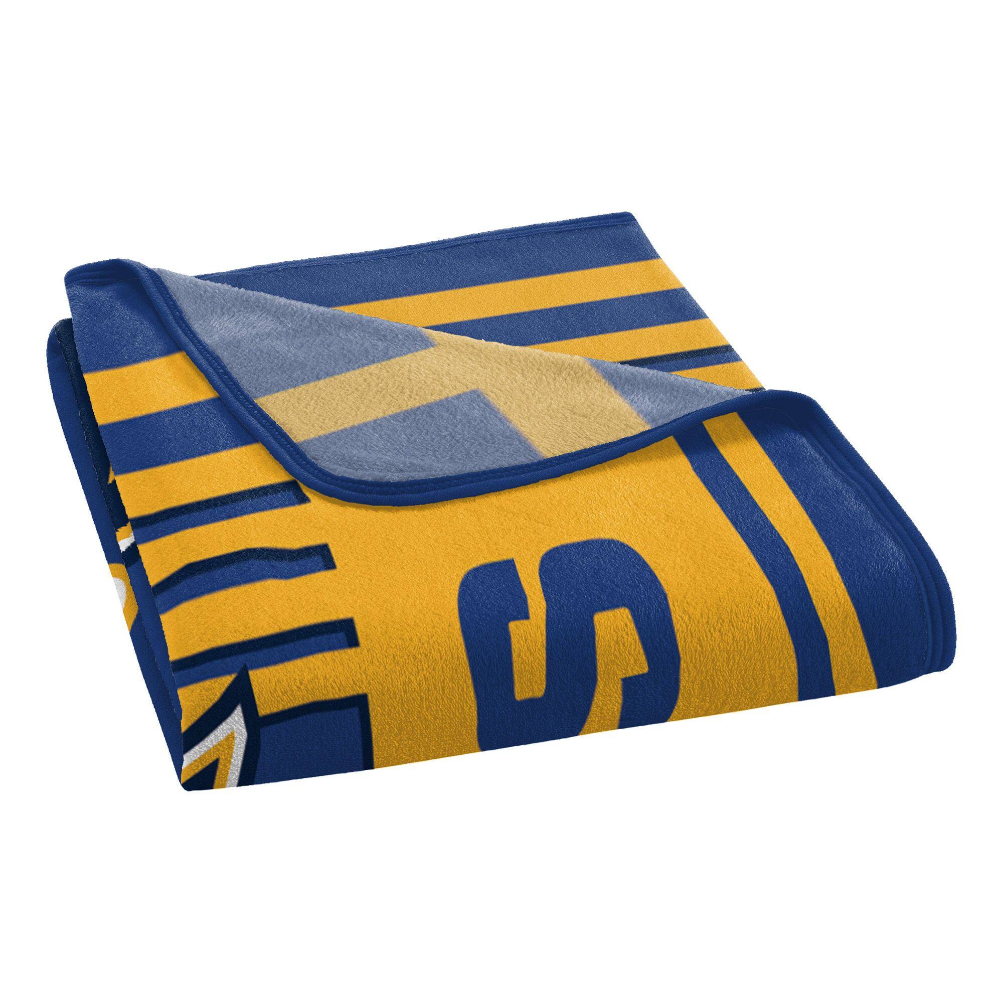 Back. Sweet Home Collection - NHL St. Louis Blues 46" x 60" Raschel Throw Blanket - Blue.