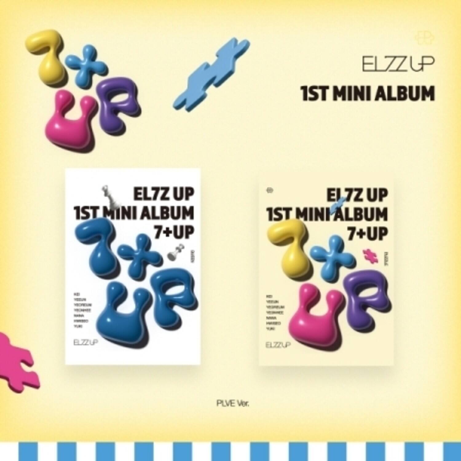 El7z Up - 7+Up - PLVE Version - Random Cover - incl. Image Card, Photocard, Lyrics, Mini L Holder, - DISCLESS DIGITAL [Digital Download] price history on PriceWatchPro