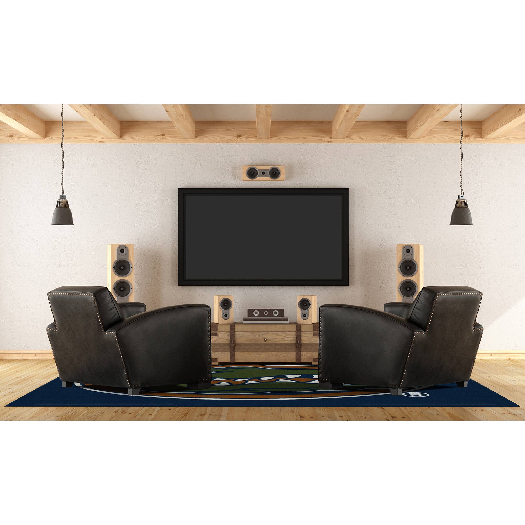 Alt View 1. Imperial - Florida Gators 5'4'' x 7'8'' Spirit Rug - Black.