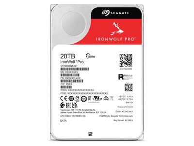 Seagate IronWolf Pro ST20000NT001 20TB 7200 RPM 256MB Cache SATA Seagate IronWolf Pro ST20000NT001 20TB 7200 RPM 256MB Cache SATA