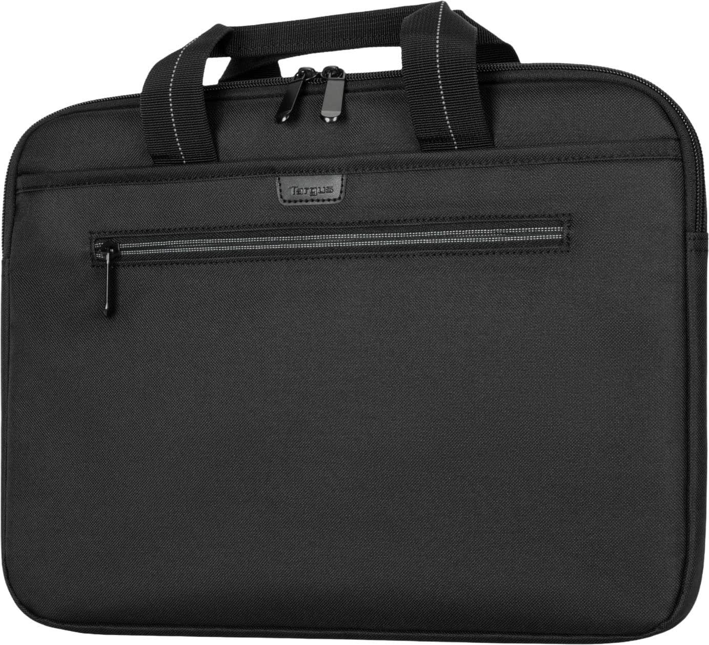 Left. Targus - Slipskin Sleeve fits up to 14" Laptops and Chromebooks - Black.