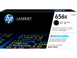 HP - 656X High Yield Black Original LaserJet Toner Cartridge, ~27,000 pages,