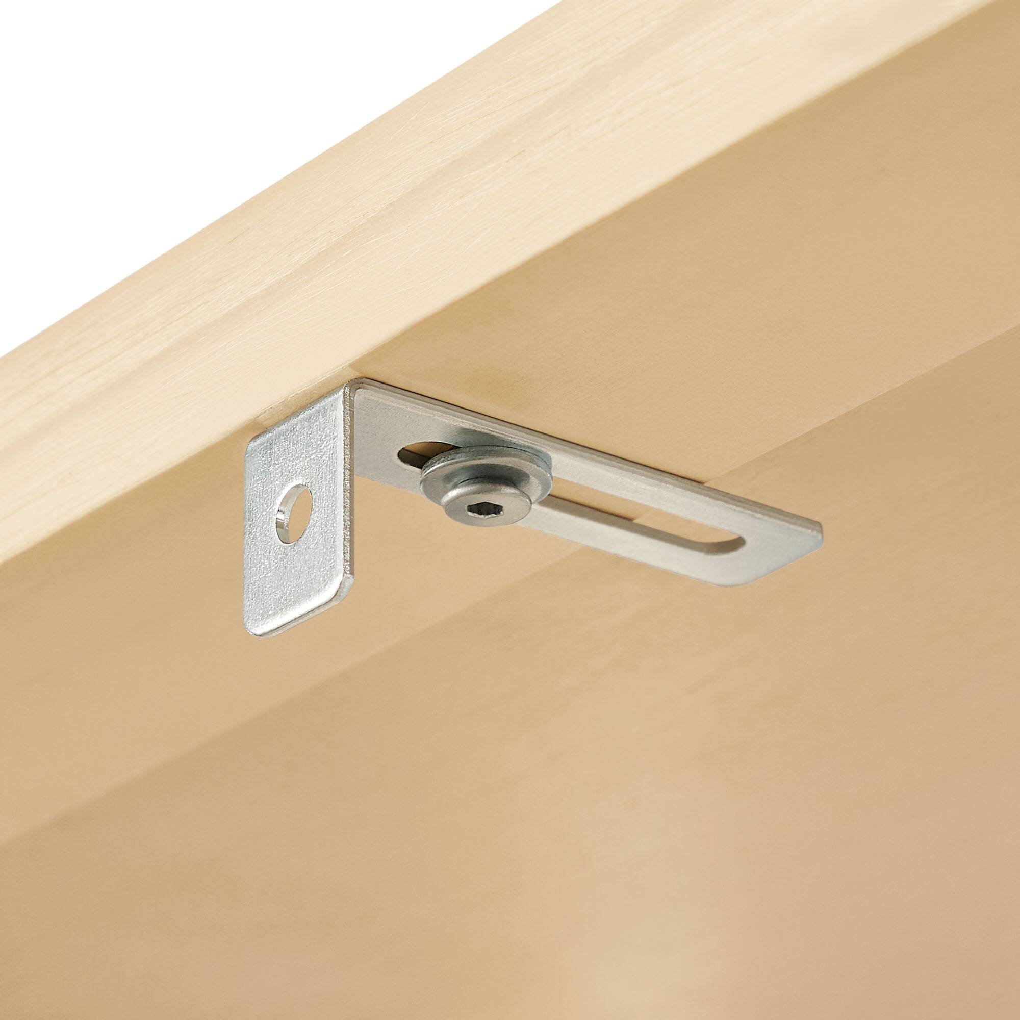 Alt View 4. Modway - Vexley 72 Inch Tall Narrow Arched Bookshelf by Modway - Natural.