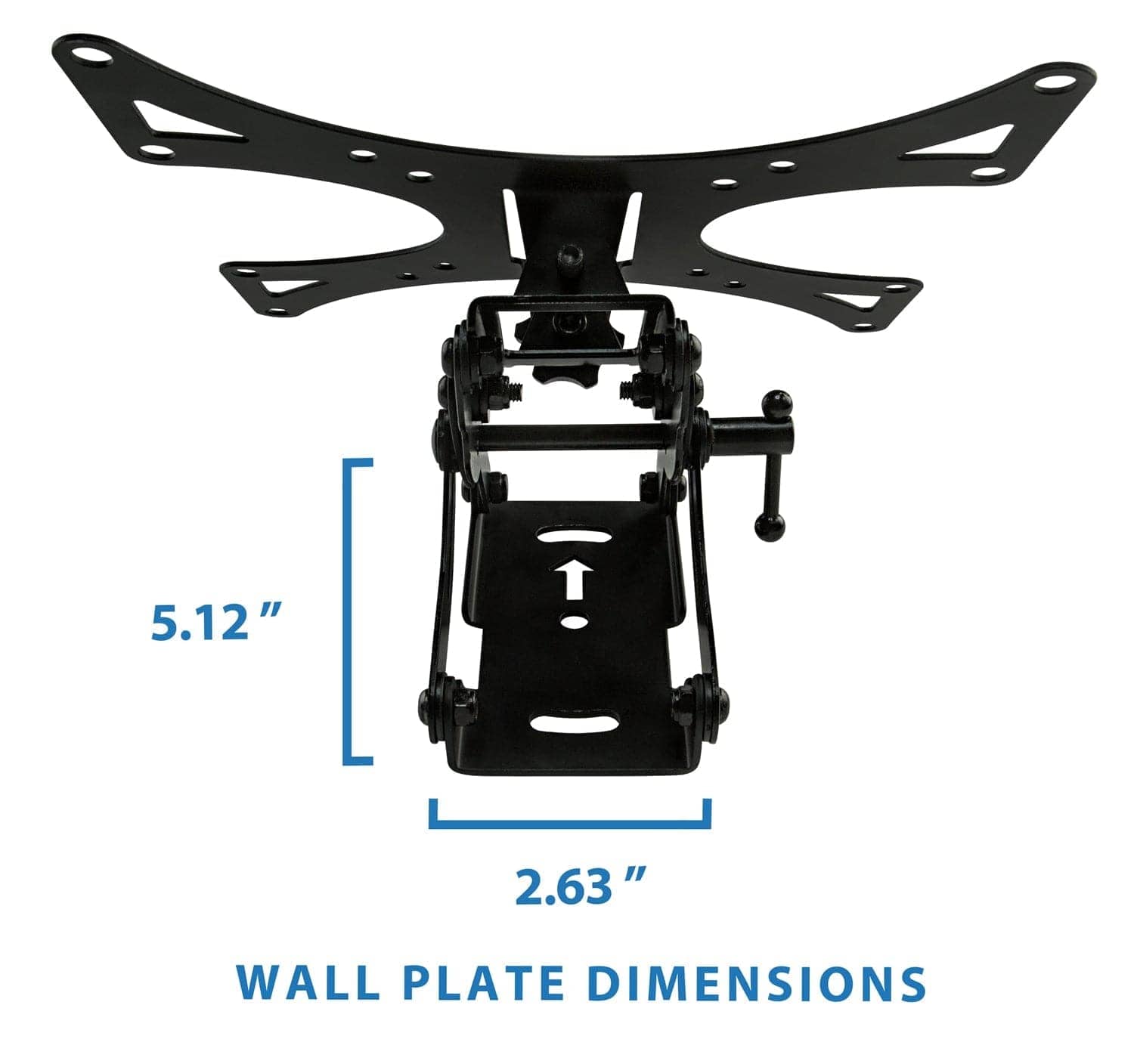 5.12" x 2.63" WALL PLATE DIMENSIONS