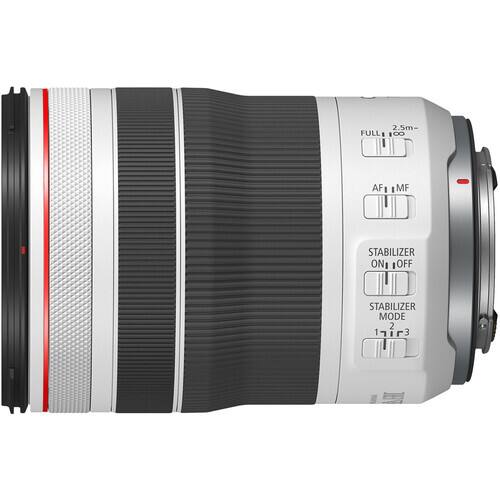 2 2.5m- FULL 100-400mm AF/MF STABILIZER ON/OFF STABILIZER MODE 2 17ir3 1 3