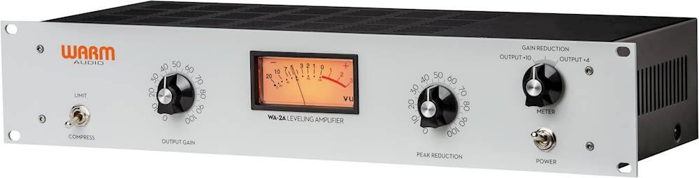 Left. Warm Audio - Optical Tube Compressor - Gray.