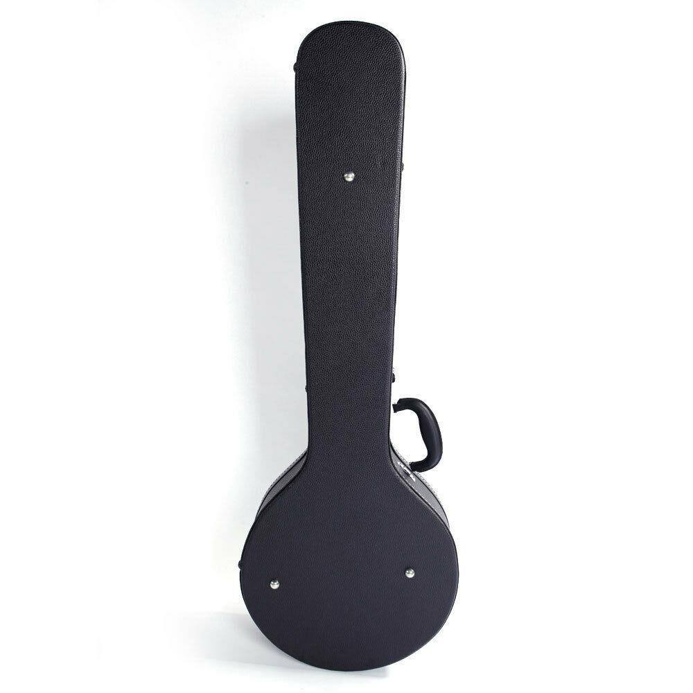 Alt View 2. Winado - Glarry Microgroove High Quality 5-string Banjos Black Fine Leather Case Bag Blac.