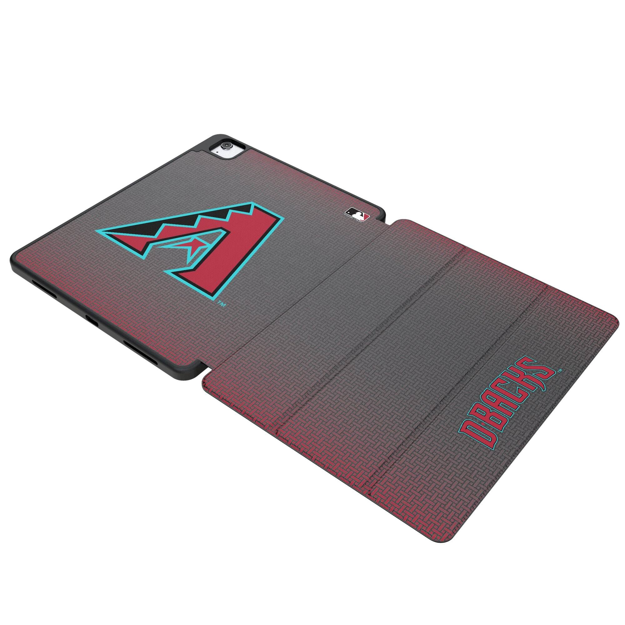 Front. Keyscaper - Arizona Diamondbacks iPad Case - 4/5 Gen Air - Black.