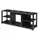 Front. Gymax - Gymax 2-Tier TV Stand Storage Cabinet Console Adjustable Shelves Living Room UP TO 65" - Black.