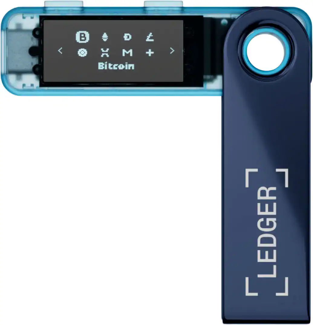 < B  D  X M + Bitcoin > LEDGER L
