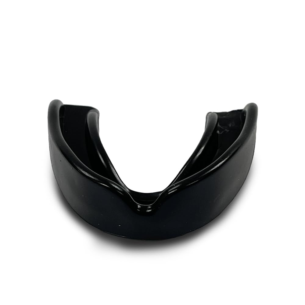 Amber Sporting Goods - Custom Fit Sports Mouthpiece for MMA & Boxing, Comfortable Protection, Pack of 10 - Black