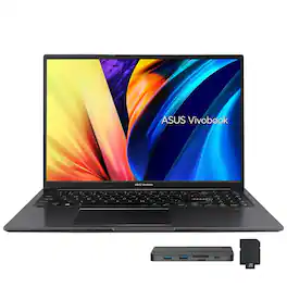 ASUS - Vivobook 16" WUXGALaptop,Intel i7-1355U,40GB RAM,2TB SSD,UHD Graphics,Backlit Keyboard,Fingerprint,Win 11 - Black