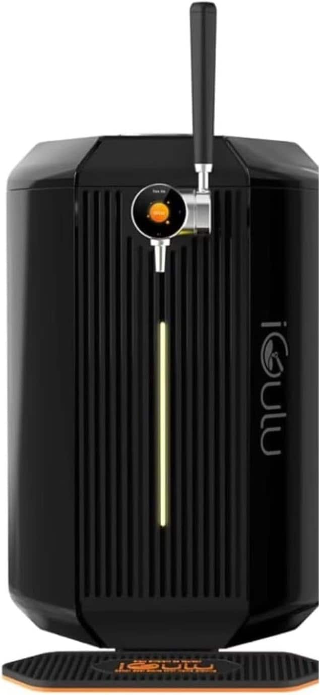 Front. iGulu - iGulu F1 All-in-One Automated Home Craft Beer Brewer - Black.