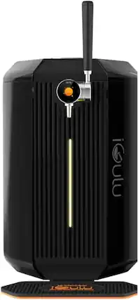 Front. iGulu - iGulu F1 All-in-One Automated Home Craft Beer Brewer - Black.