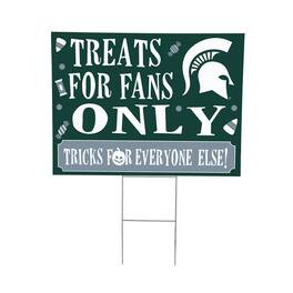 Evergreen Enterprises - Michigan State Spartans 18" x 24" Halloween Treats Outdoor Yard Sign - Multicolor