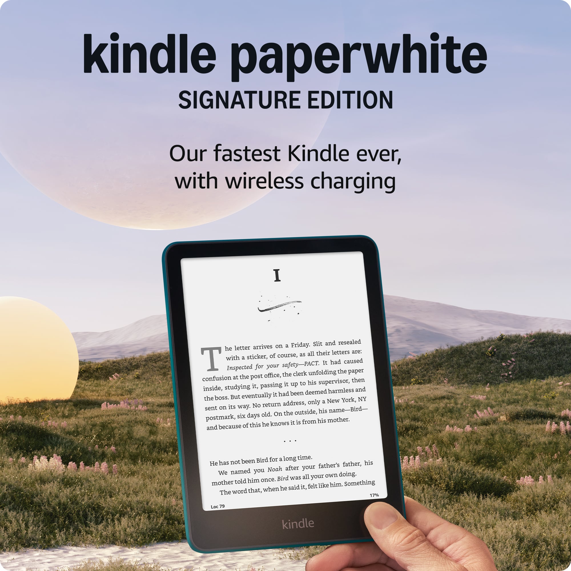 Kindle paperwhite signature edition buy with charging stand