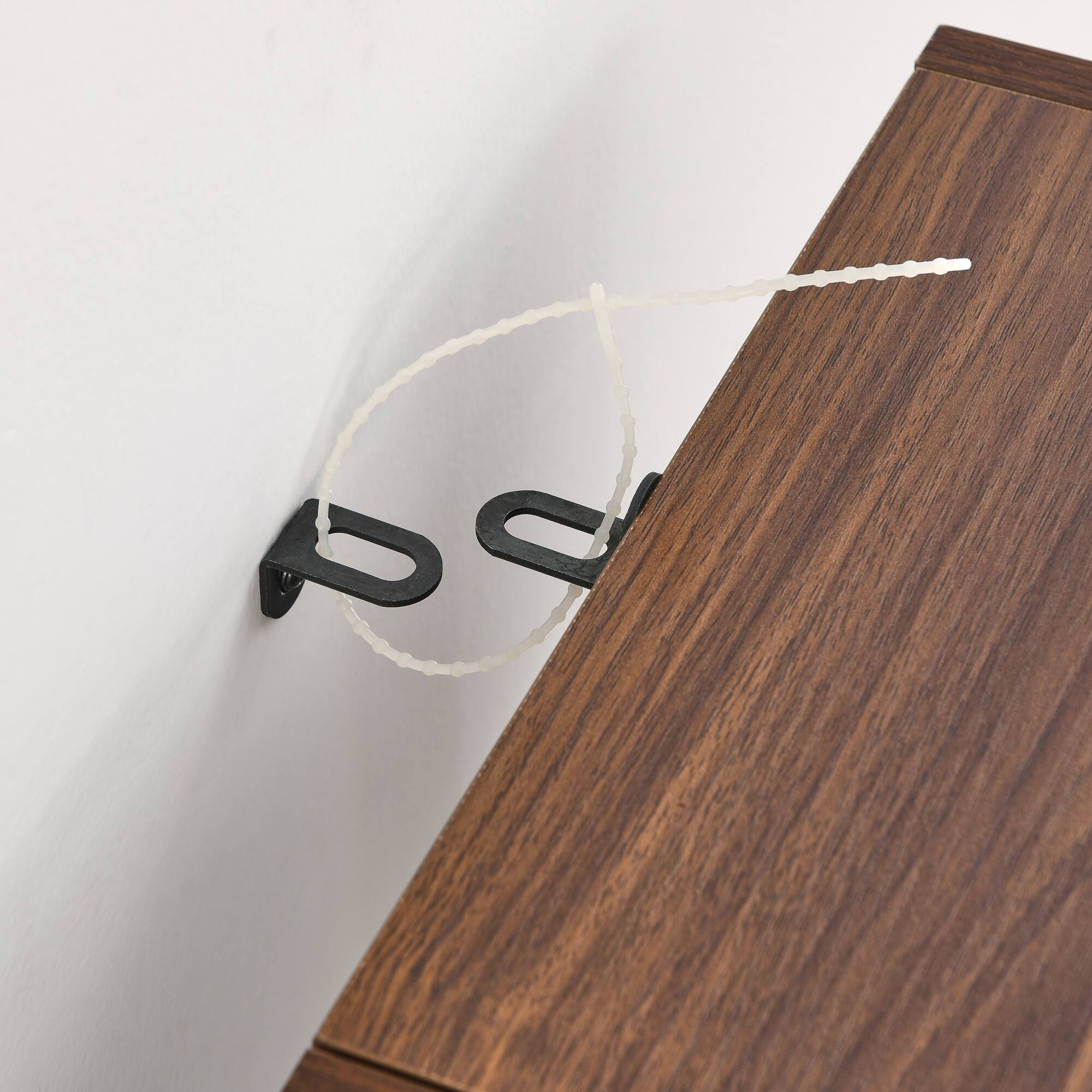 Alt View 8. GOODSILO - Adjustable Multi-Tier Media Storage Tower for Home and Office Use with Durable Construction - Walnut.