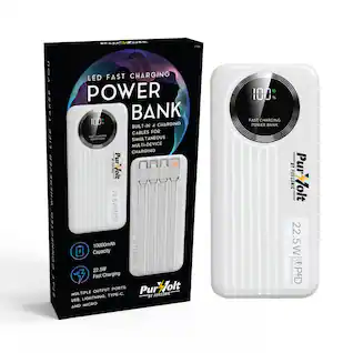 LED FAST CHARGING POWER BANK
BUILT-IN 4 CHARGING CABLES FOR SIMULTANEOUS MULTI-DEVICE CHARGING
10000mAh Capacity
22.5W Fast Charging
MULTIPLE OUTPUT PORTS: USB, LIGHTNING, TYPE-C, AND MICRO
22.5W PPD
FAST CHARGING POWER BANK
Purzolt by PURSONIC