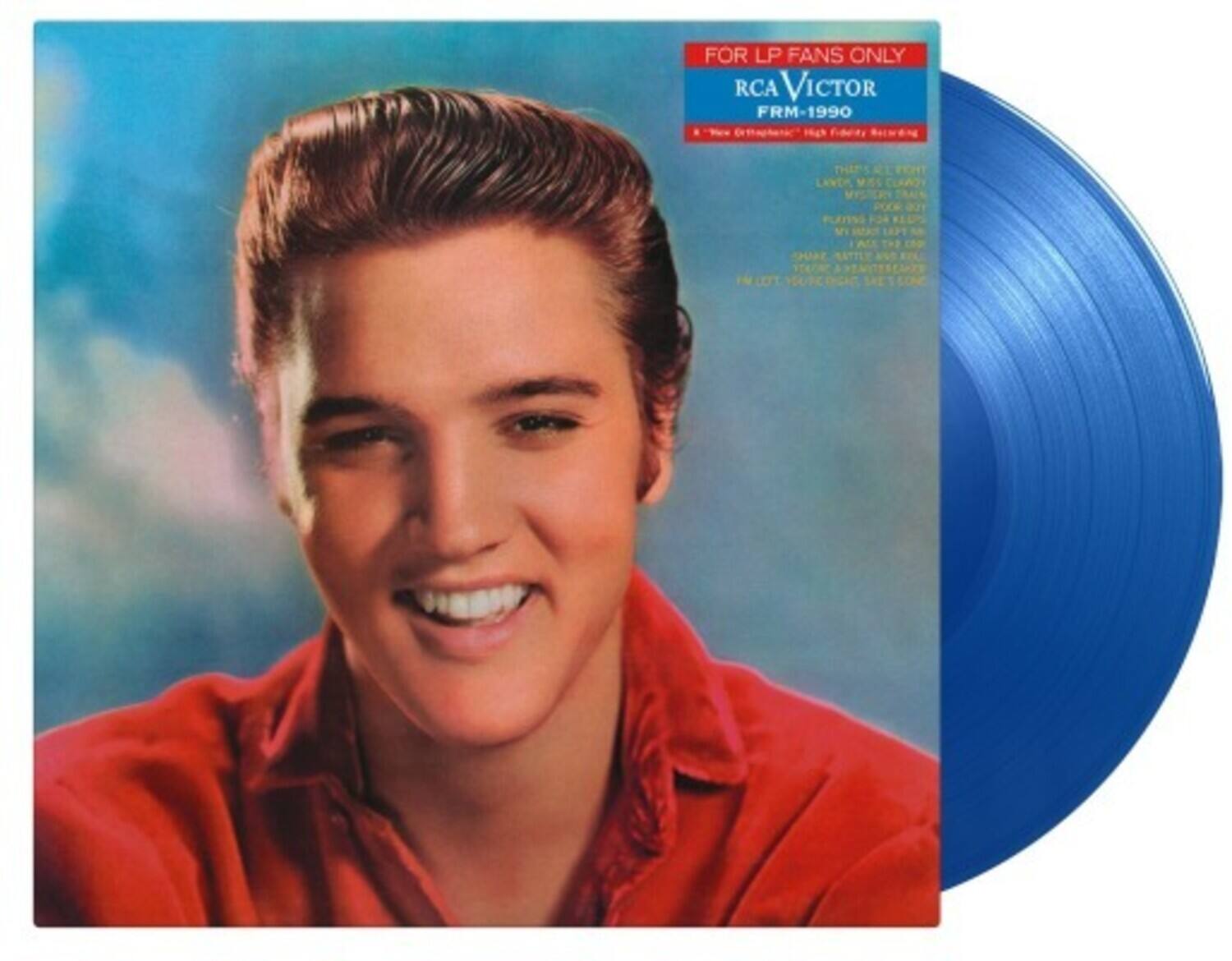 Elvis Presley - For LP Fans Only - Limited 180-Gram Translucent Blue Colored Vinyl   - VINYL LP